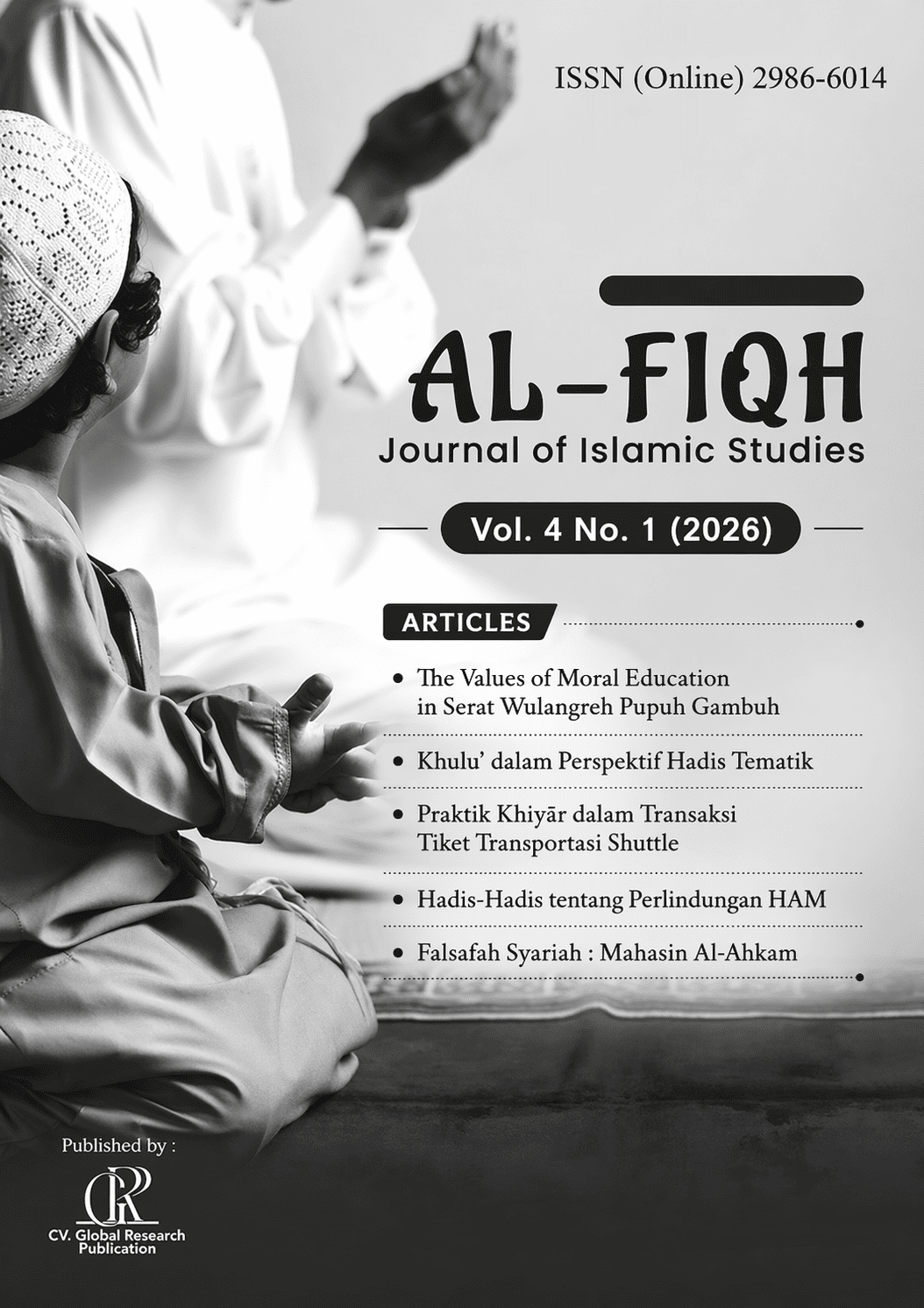 					View Vol. 4 No. 1 (2026): Al-fiqh : Journal of Islamic Studies
				